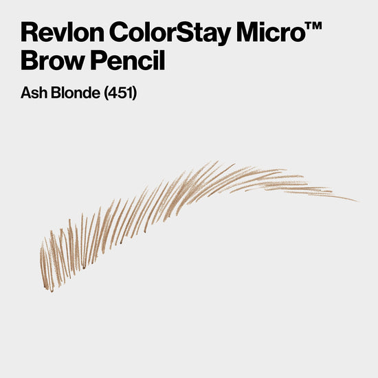 Revlon ColorStay eyebrow pencil — micro tip for precise application