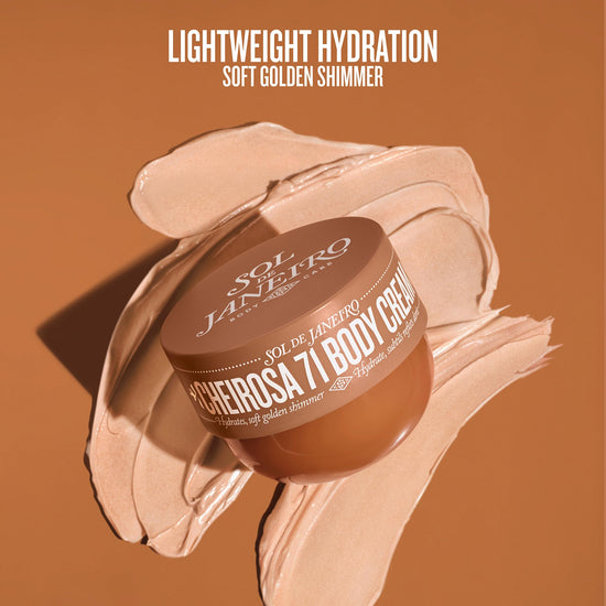 Sol de Janeiro body cream — limited edition Cheirosa 71 with shimmer