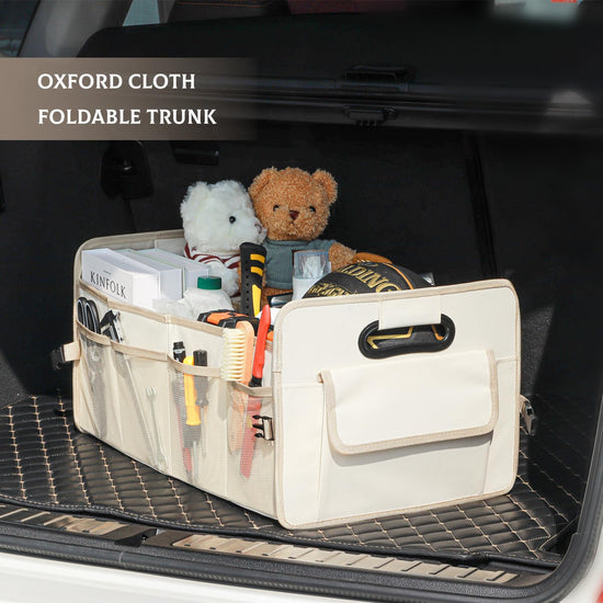 JiatuA caddy — collapsible multi compartment organizer for cars and SUVs