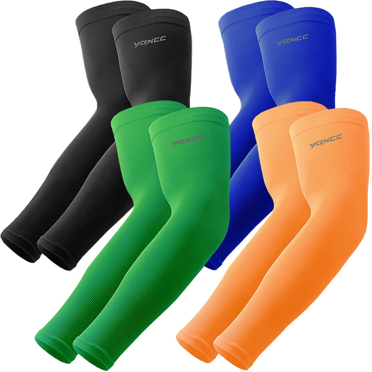 YQXCC arm sleeves — Cooling UV sun protection for sports activities