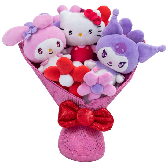 Jazwares Hello Kitty and Friends plush bouquet with 9 plush figures included