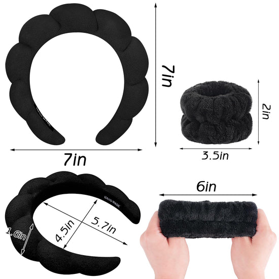 Hairband — Soft and non-slip design for makeup and skincare routines