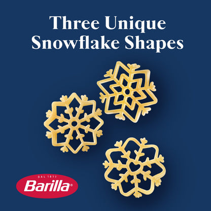 Barilla Snowfall pasta - Limited edition noodle.
