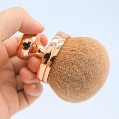 Extra large body makeup brush - 74mm wide-headed kabuki brush with drawstring bag