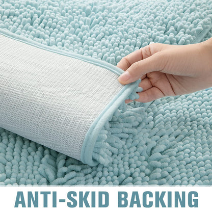 Sonoro Kate rug — Soft shaggy non-slip bath mat for water absorption and comfort