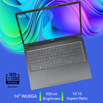 Notebook computer — Acer Aspire 14 with Intel Core Ultra 5 processor and 14 display