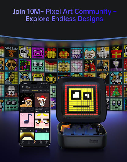 Divoom Ditoo speaker — compact design and retro aesthetics