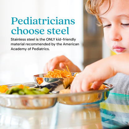 Ahimsa plates — Pediatrician designed, non toxic and dishwasher safe for kids