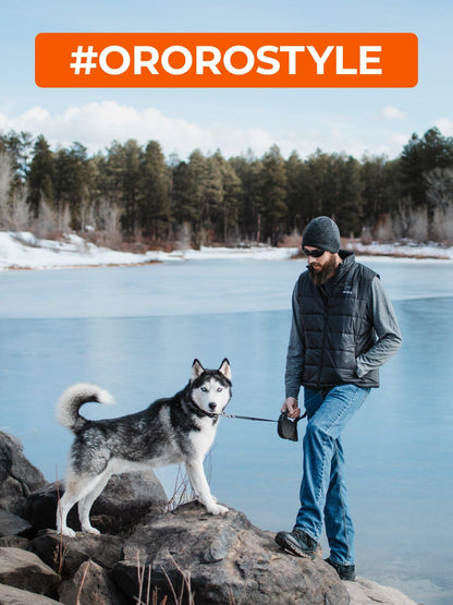 ORORO heated vest — lightweight and rechargeable
