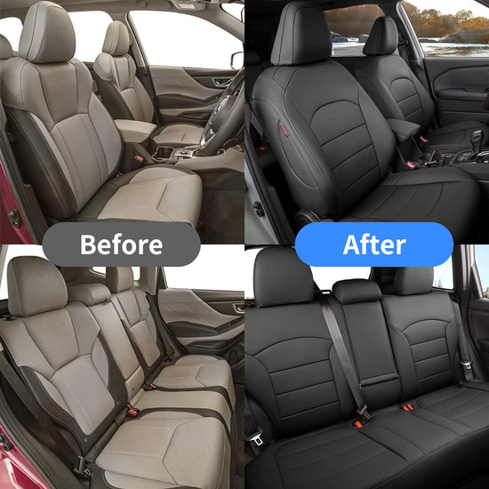Vehicle seat cover — Luxury waterproof design for Subaru Forester 2025 models