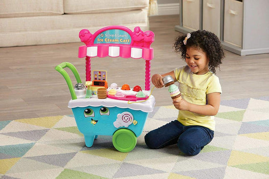 LeapFrog pretend play toy — Scoop and learn ice cream cart