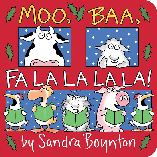Moo, baa, fa la la la la - a fun animal sounds book for kids. ABIS_BOOK - engaging animal sounds and songs for early learning.