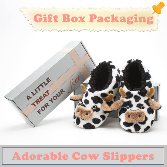 Metluks animal slippers with non-slip grippers for kids and adults