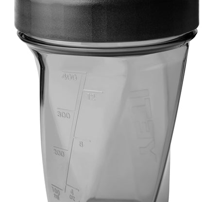 YETI yonder helimix vortex bottle — no blending ball or whisk, dishwasher safe
