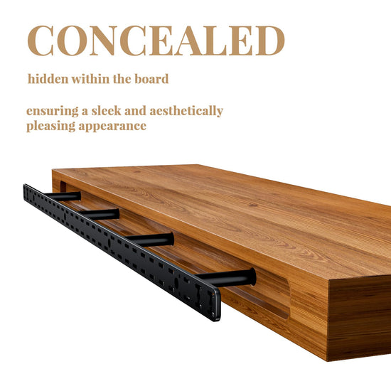 MOUNT_BRACKET — Large floating shelf bracket with heavy duty support tools