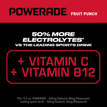 Drink flavored — Powerade sports drinkDrink flavored — Powerade electrolyte beverage