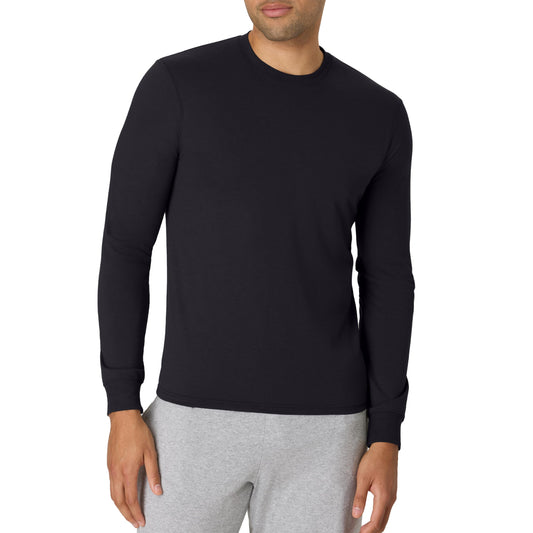 Hanes men's long sleeve shirt — lightweight tri-blend jersey tee for men