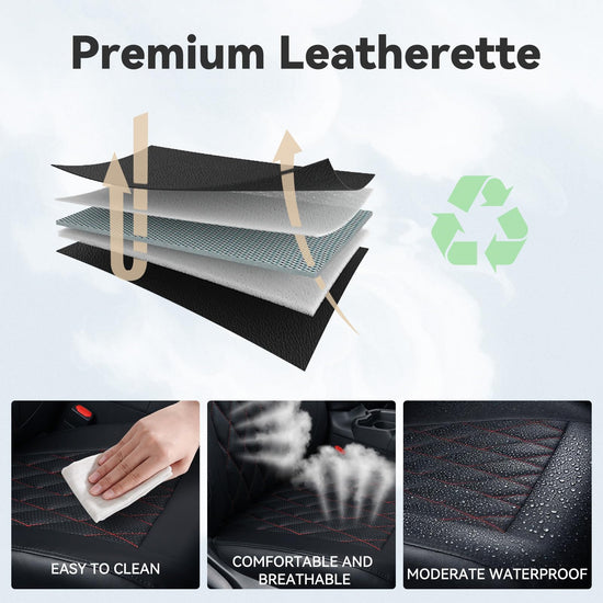 coverdream CH-R seat covers - breathable leather and waterproof protection