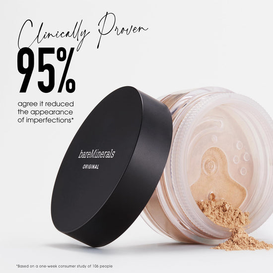 bareMinerals loose powder foundation SPF 15 — sheer to full coverage formula