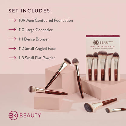 BK Beauty cosmetic brush set — professional makeup brushes for flawless application