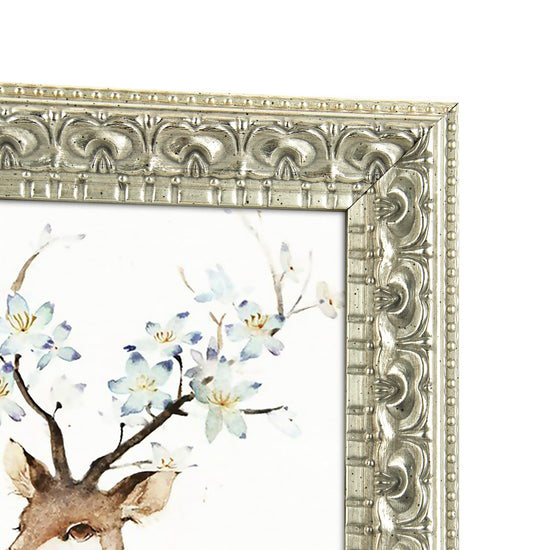 Picture frame — Ornate bronze finish with real glass, 8x10 size by Golden State Art