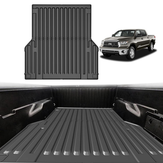 Tacoma 5FT truck bed mat — AOMSAZTO custom fit rubber liner for 2005-2023 Tacoma