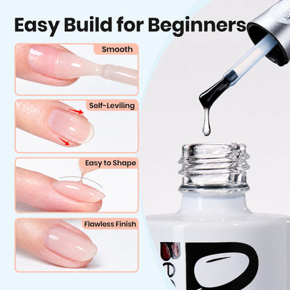 Beetles builder gel — Clear formula for nailsBeetles builder gel — Clear nail treatment formula