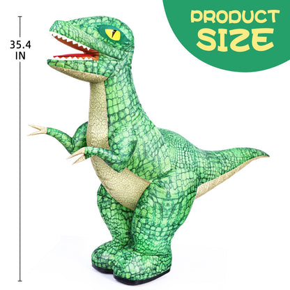 Jovow toy figure — 2.4GHZ remote control inflatable dinosaur with rechargeable battery