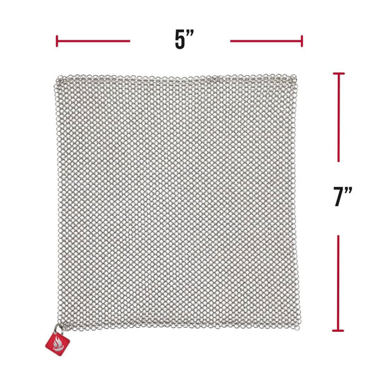 Utility sponge — Knapp made chainmail dishcloth for lasting use