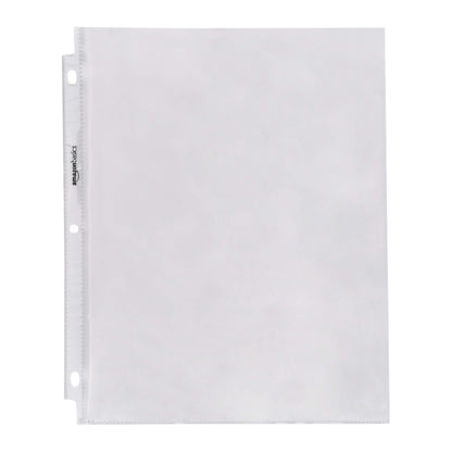 Card document sleeves — Amazon Basics quality protection for your sheets.