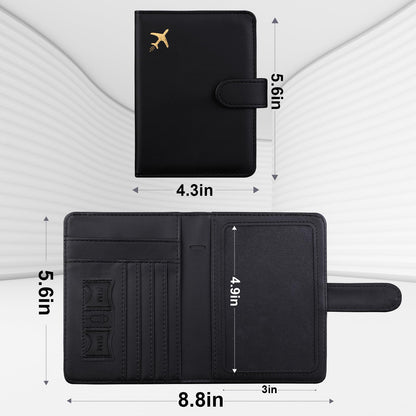 GOAUS passport holder - Travel wallet with RFID protection
