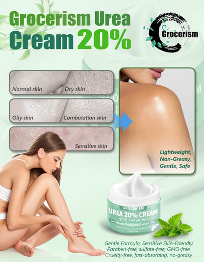 Grocerism skin moisturizer — modern urea cream