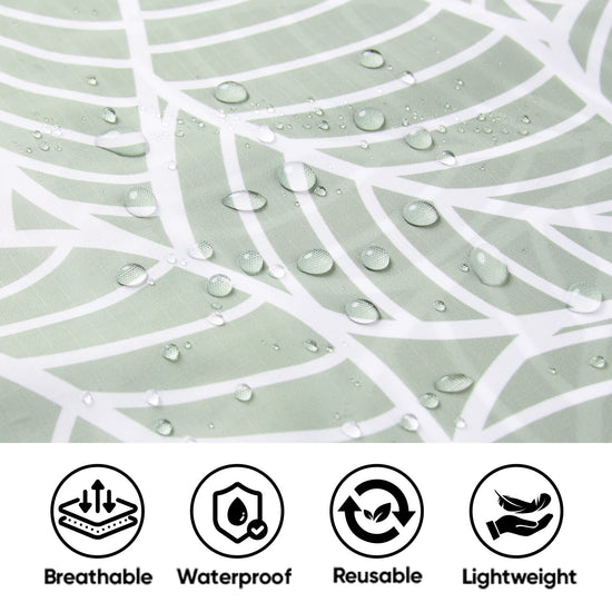 PTEROMY hooded rain poncho coat - waterproof lightweight design for adults with pocket