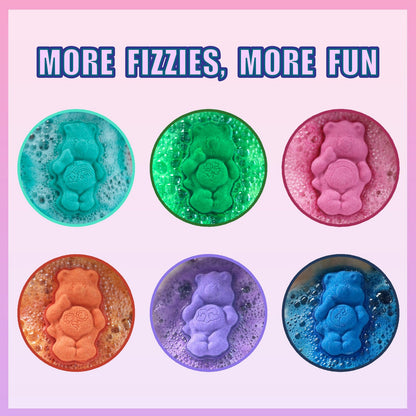 Mickey Minnie and Friends bubblegum scented bath bombs – Bright colors by Townley Girl