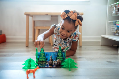Toy building block — Magna-Tiles forest animals 25-piece set