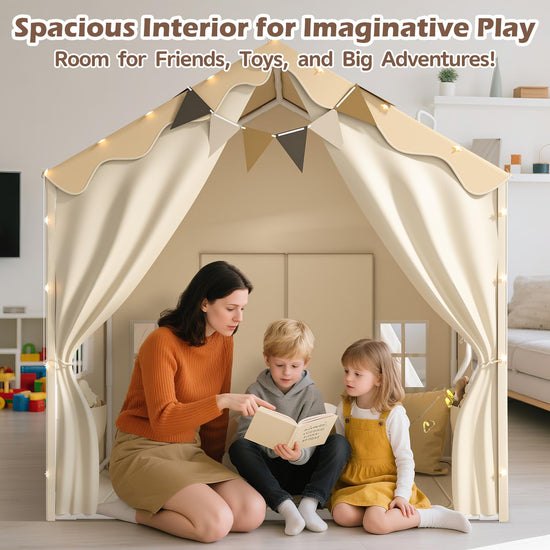 Collapsible play structure — Star light and padded mat included