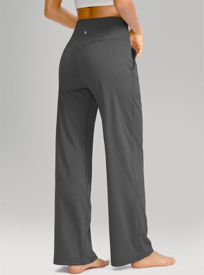 Soothfeel wide leg pants — high waist with pockets for women in petite/regular/tall sizes