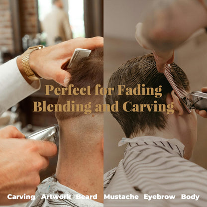 Hair trimming kit — Cordless clippers with LCD display and high-speed motor