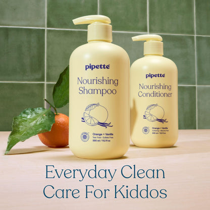 Pipette hair detangler spray — silicone-free with squalane for kids hair care