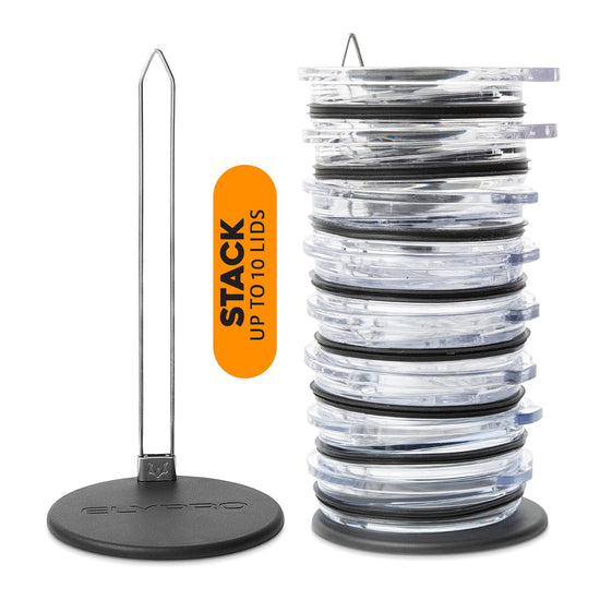 ITEM_CONTAINER — Slim vertical organizer for Stanley and Yeti cap lids