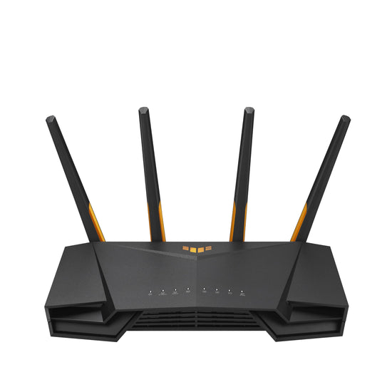 ASUS TUF gaming router — WiFi 6 with dedicated gaming port and AiProtection Pro
