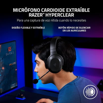 Razer Barracuda wireless headphones — gaming and mobile compatibility