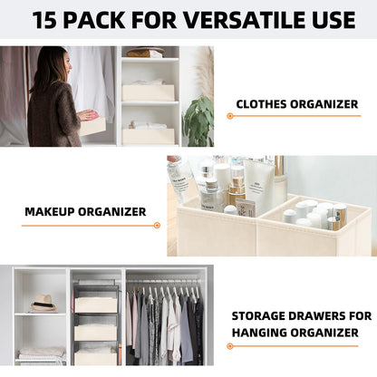 Caddy — Foldable fabric organizers for clothing and accessories