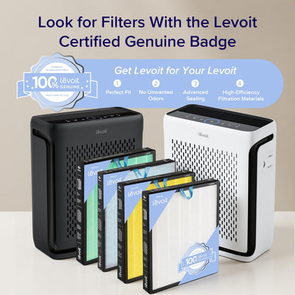 LEVOIT air purifier — designed for large rooms