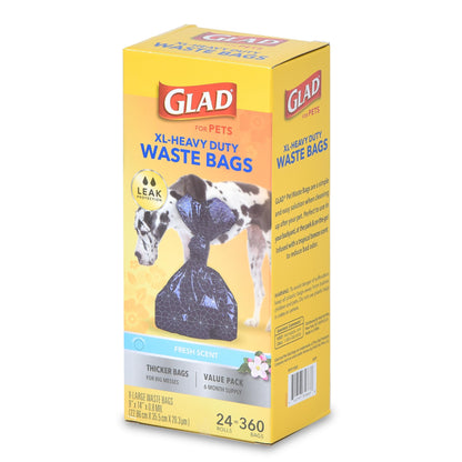 Waste bag — Glad For Pets large dog waste bags value packWaste bag — Glad For Pets large dog waste bags pack for large dogs