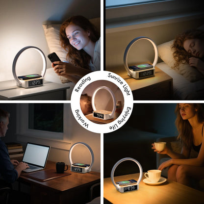 WILIT LED night light with wireless charging and touch control