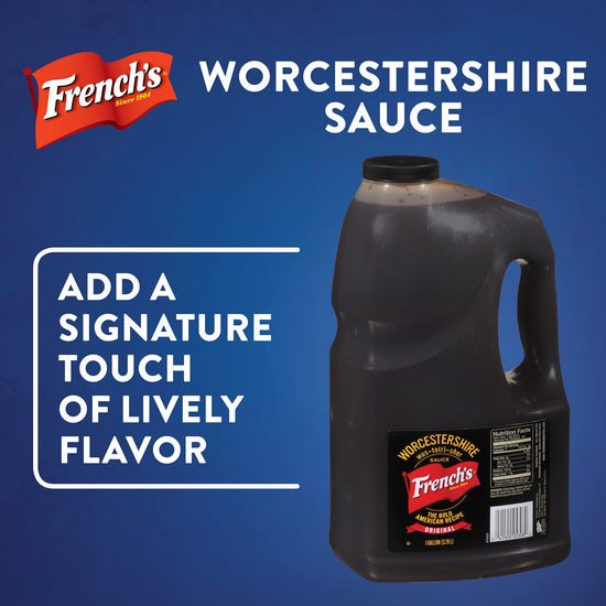 French's Worcestershire sauce — classic flavor blend