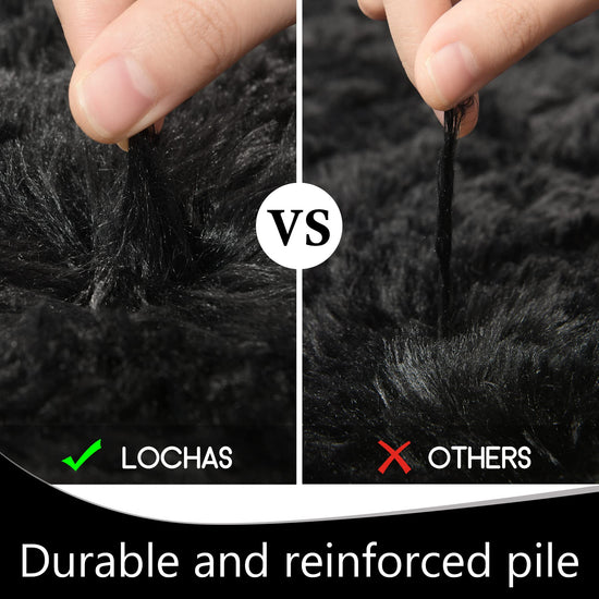 RUG — Ultra soft fluffy design for living room and children's bedroom decor