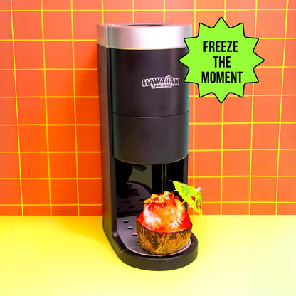 Hawaiian Shaved Ice S777 snow cone and shaved ice machine with adjustable blade knob