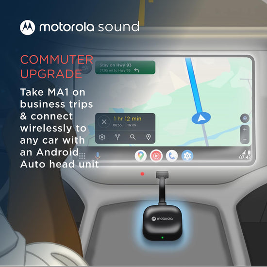 Electronic adapter — Google authorized wireless Android Auto car adapter